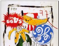 Pinturas de Jean Michel Basquiat.